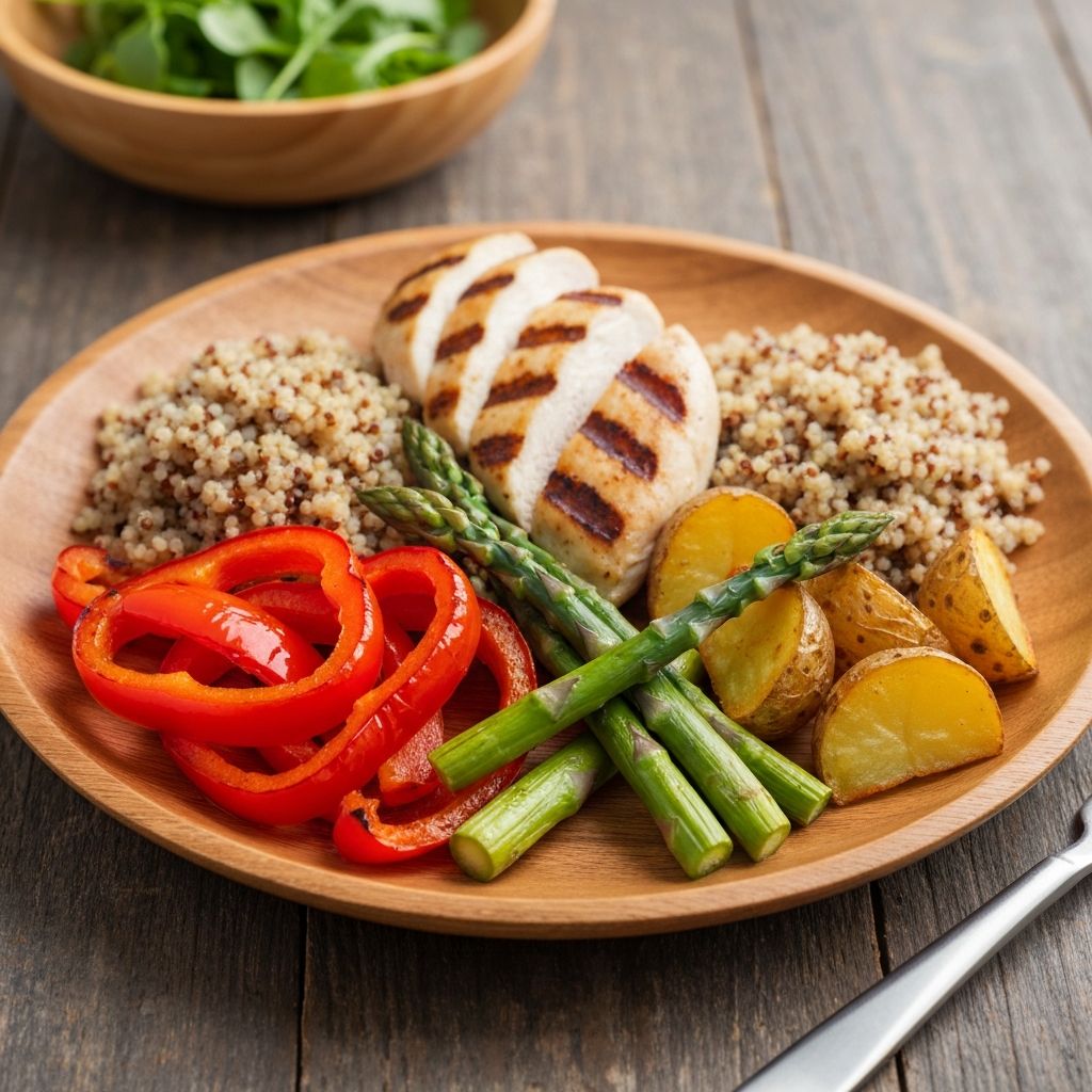 Ausgewogene Mahlzeiten